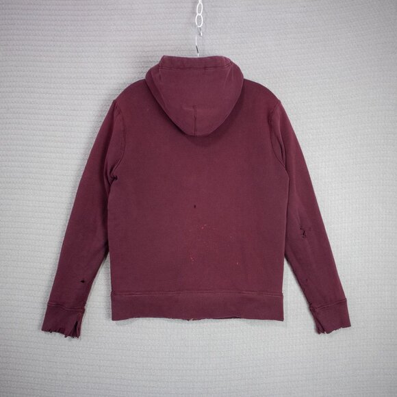 Y2K Aeropostale Fur lined zip up hoodie sweatshirt - Picture 3 of 13